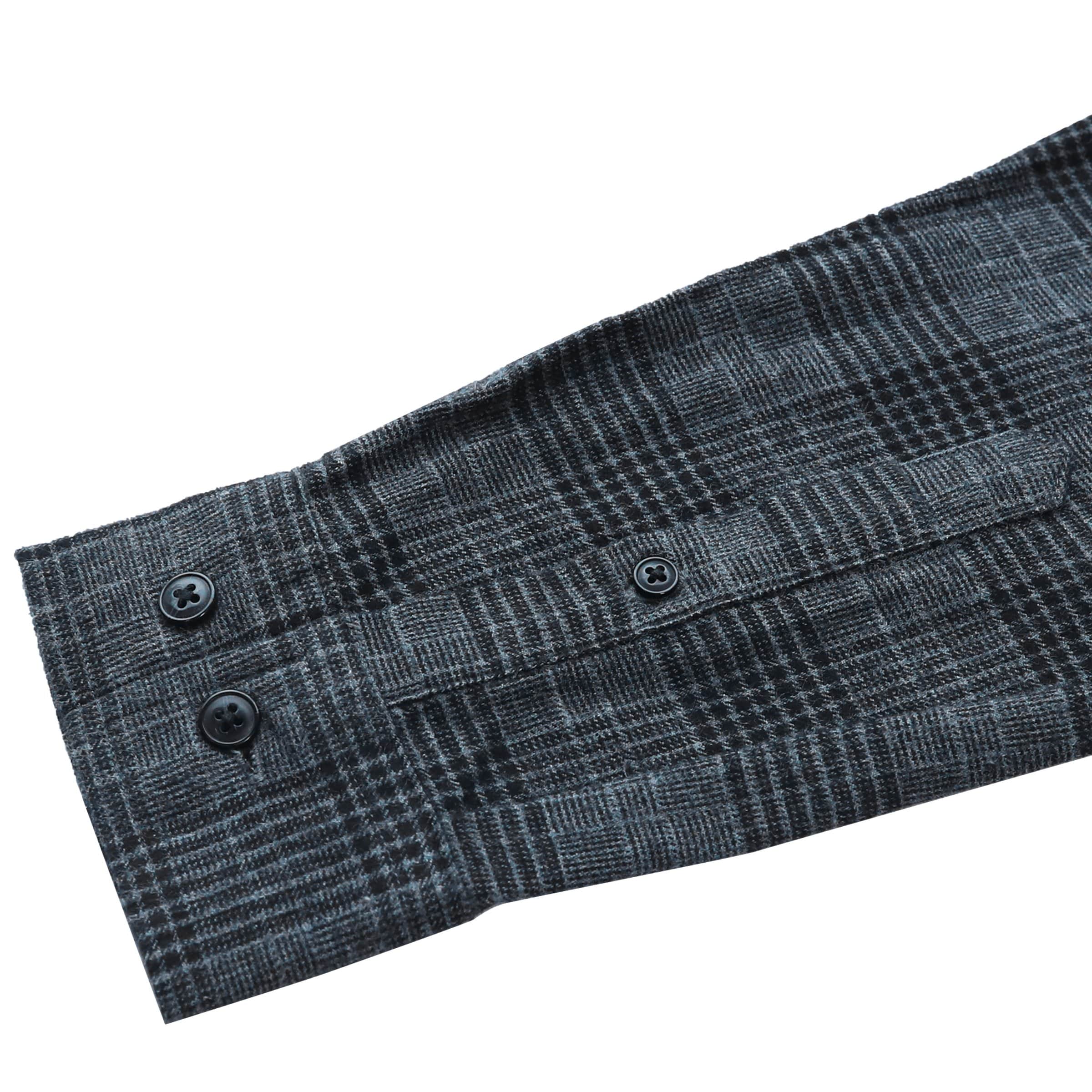 Men's Plaid Flannel Long Sleeve Shirts #0363