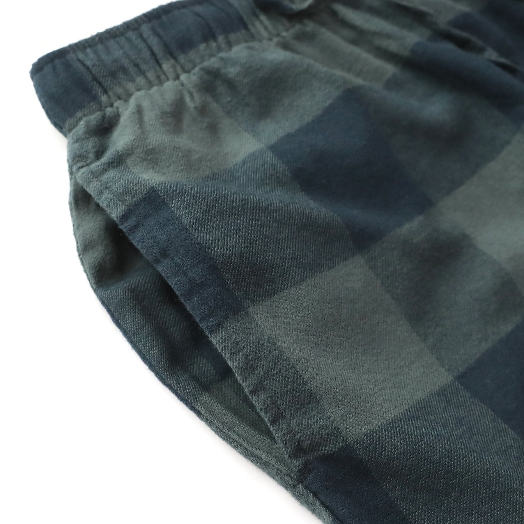 Pyjama en flanelle de coton à carreaux, pantalon de nuit et de détente, bas de pyjama avec poches et braguette boutonnée #3011