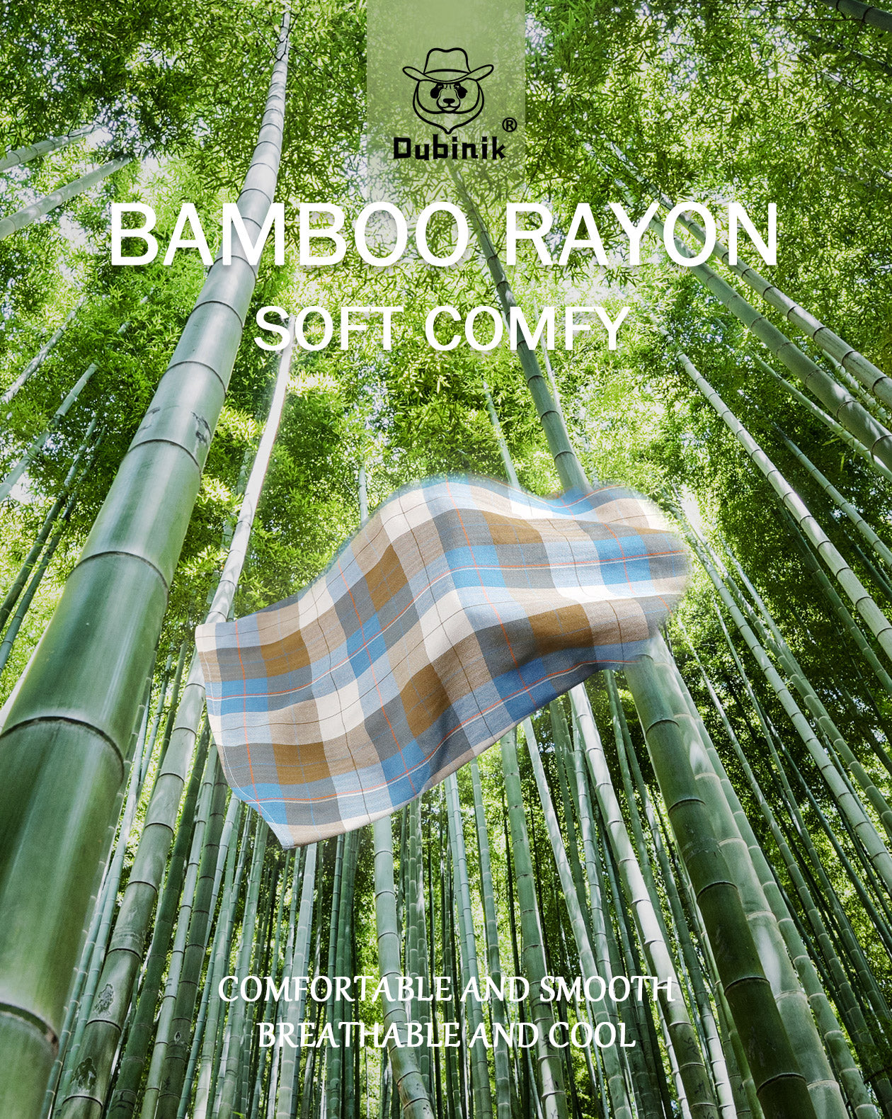 Chemises à carreaux à manches courtes en fibre de bambou Dubinik® pour hommes, style cowboy occidental, style vintage décontracté, avec boutons-pression nacrés, #2910