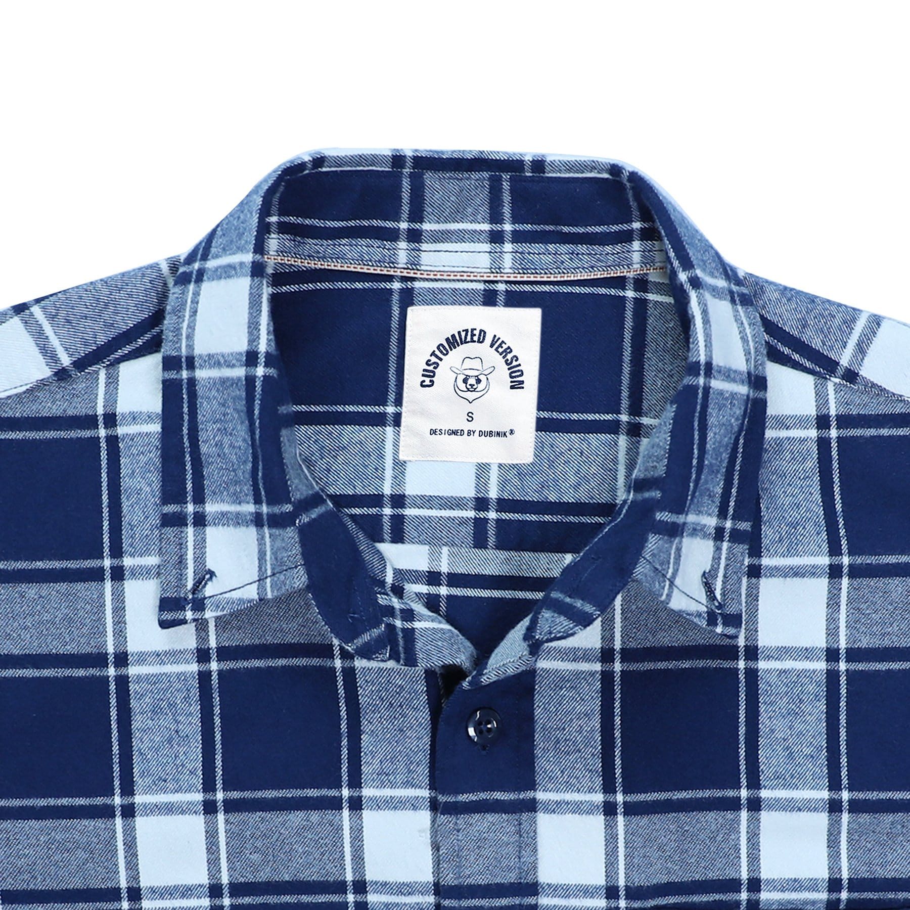 Men's Plaid Flannel Long Sleeve Shirts #0346