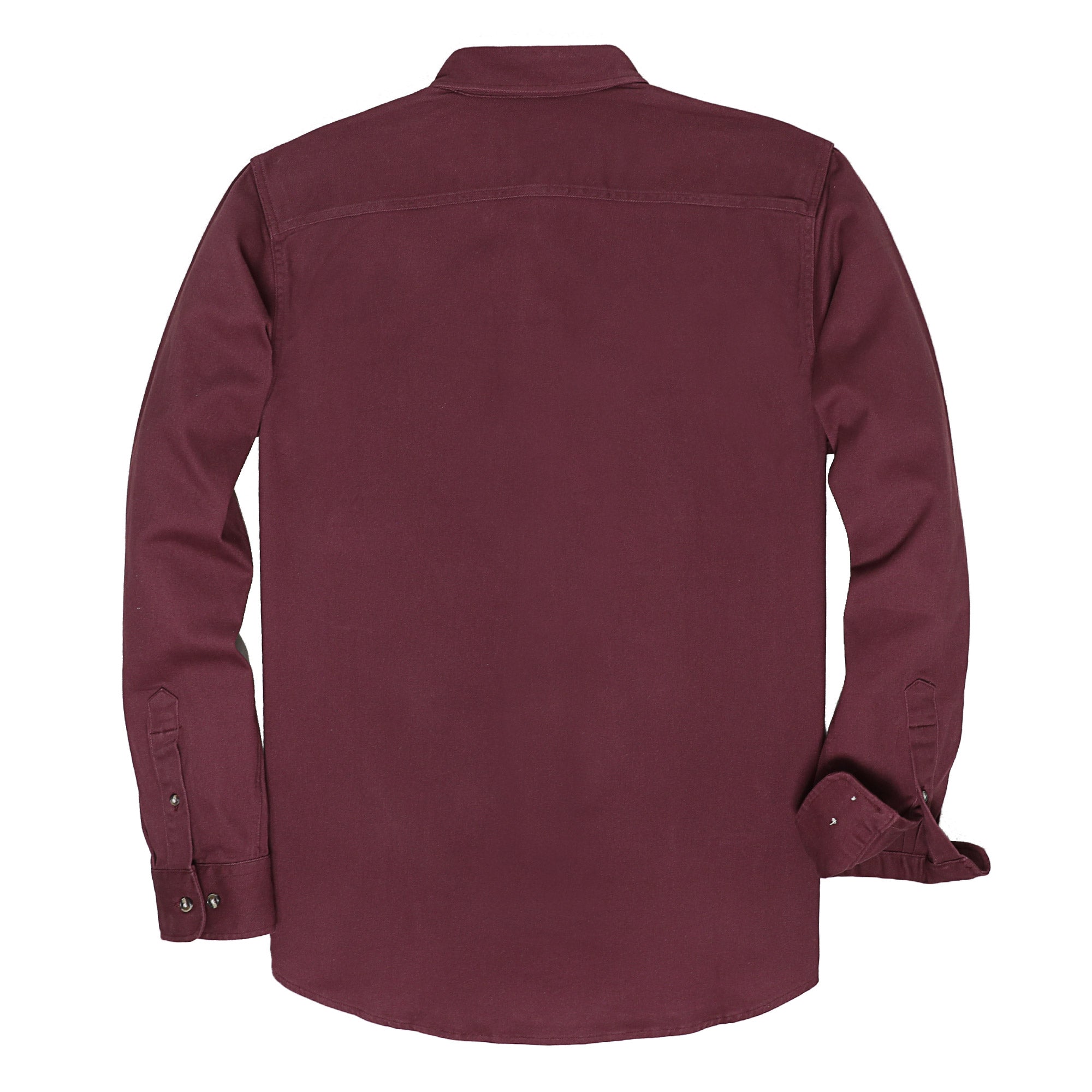 Chemise vintage décontractée pour homme, 100 % coton, avec poche, style travail, pour l'extérieur, #1503