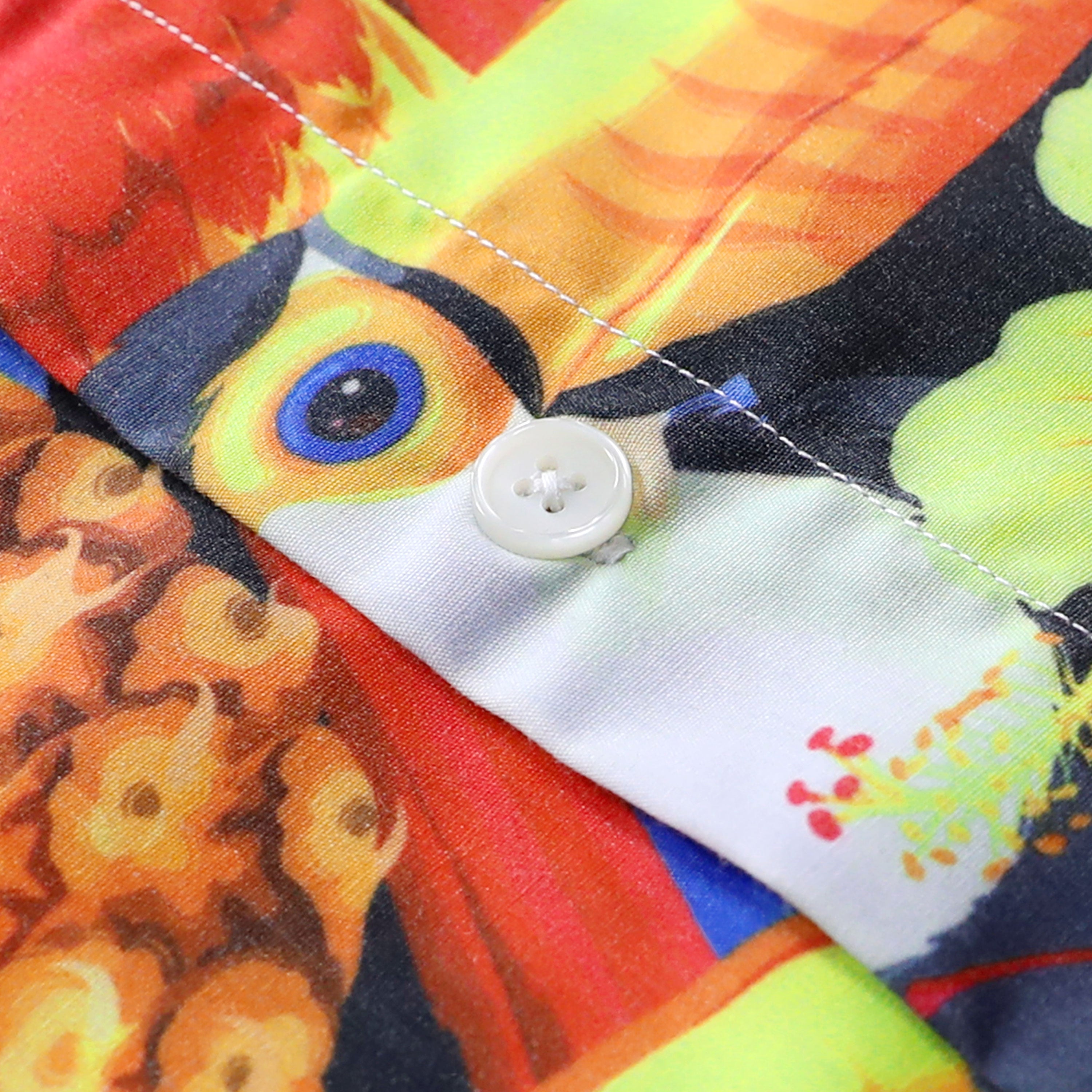 Chemise hawaïenne pour homme Aloha Tropical, manches courtes, boutonnée, imprimé plage, #2605