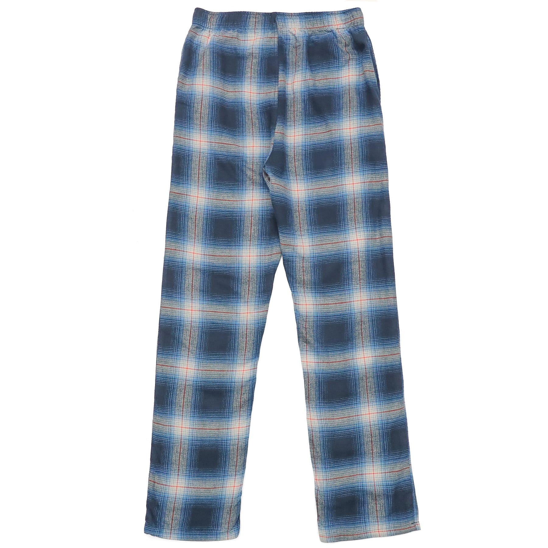 Pyjama en flanelle de coton à carreaux, pantalon de nuit et de détente, bas de pyjama avec poches et braguette boutonnée #3010