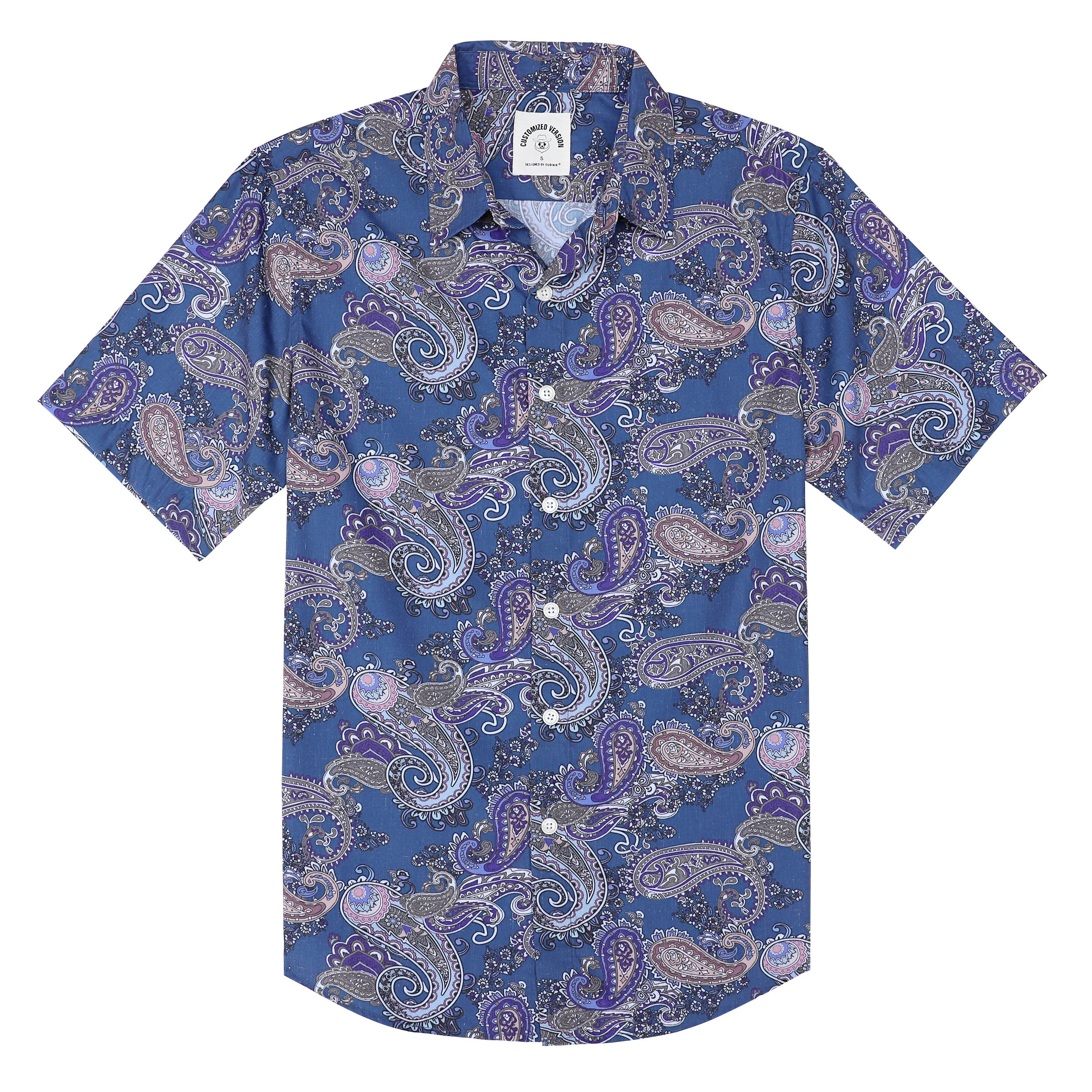Chemise hawaïenne pour homme Aloha Tropical, manches courtes, boutonnée, imprimé plage, #2623