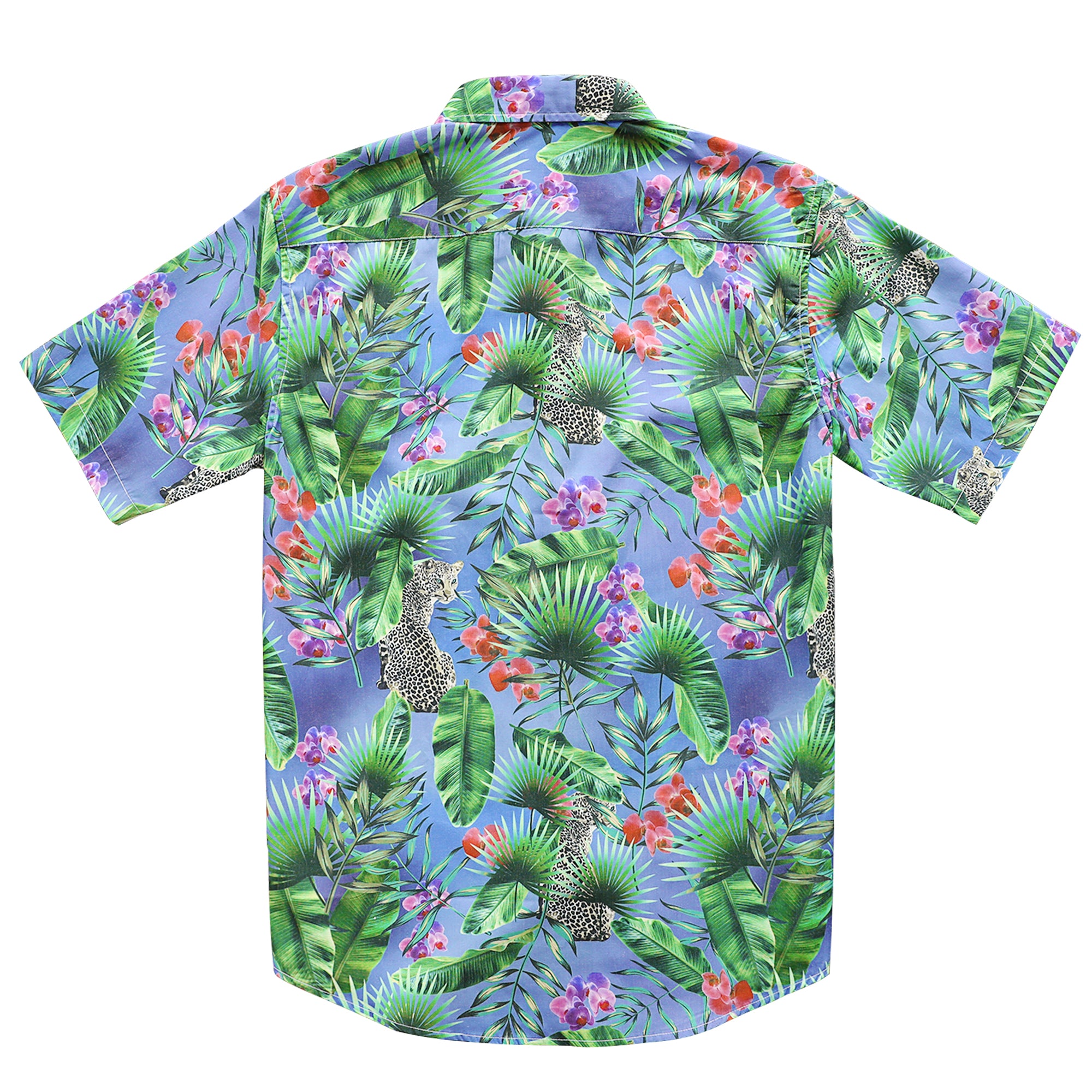 Chemise hawaïenne pour homme Aloha Tropical, manches courtes, boutonnée, imprimé plage, #2603