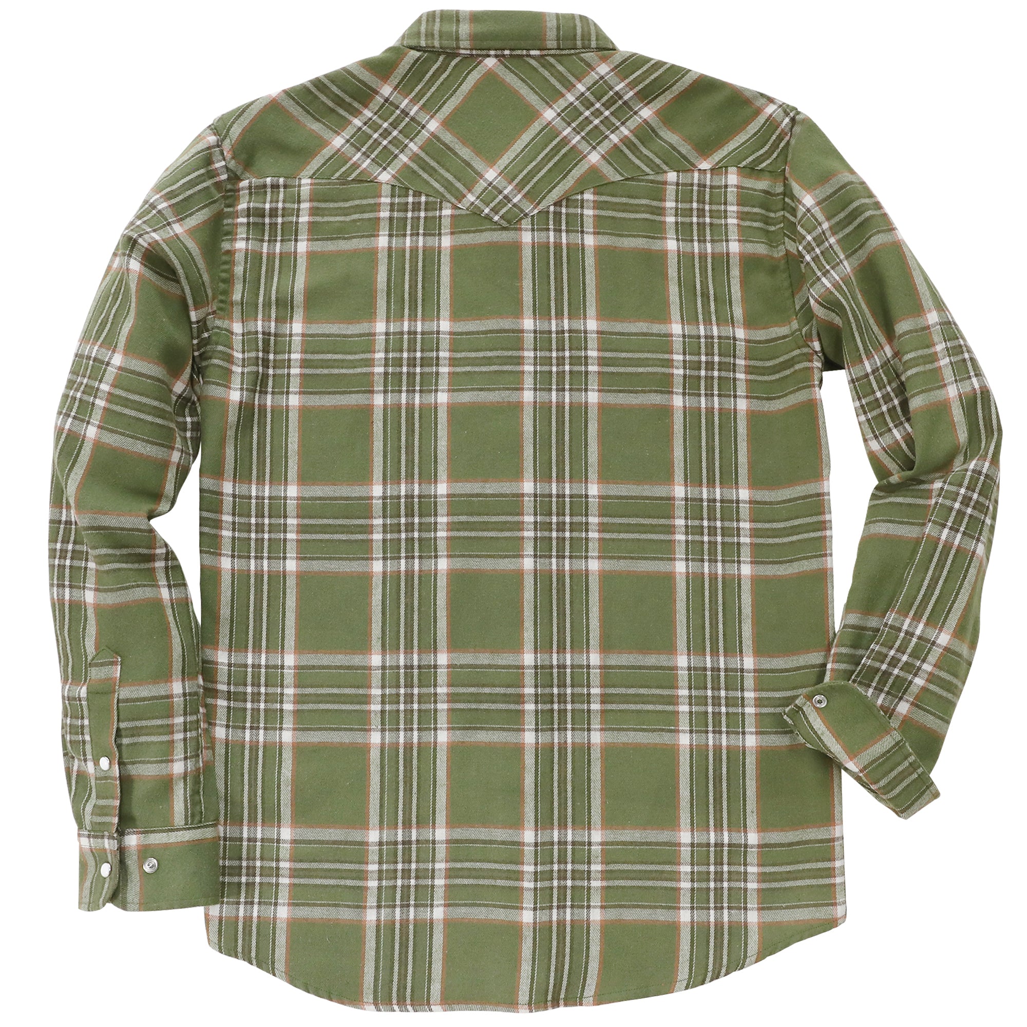 Mens Flannel Long Sleeve Pearl Snap Buttons Western Cowboy Vintage Casual Shirts #2808