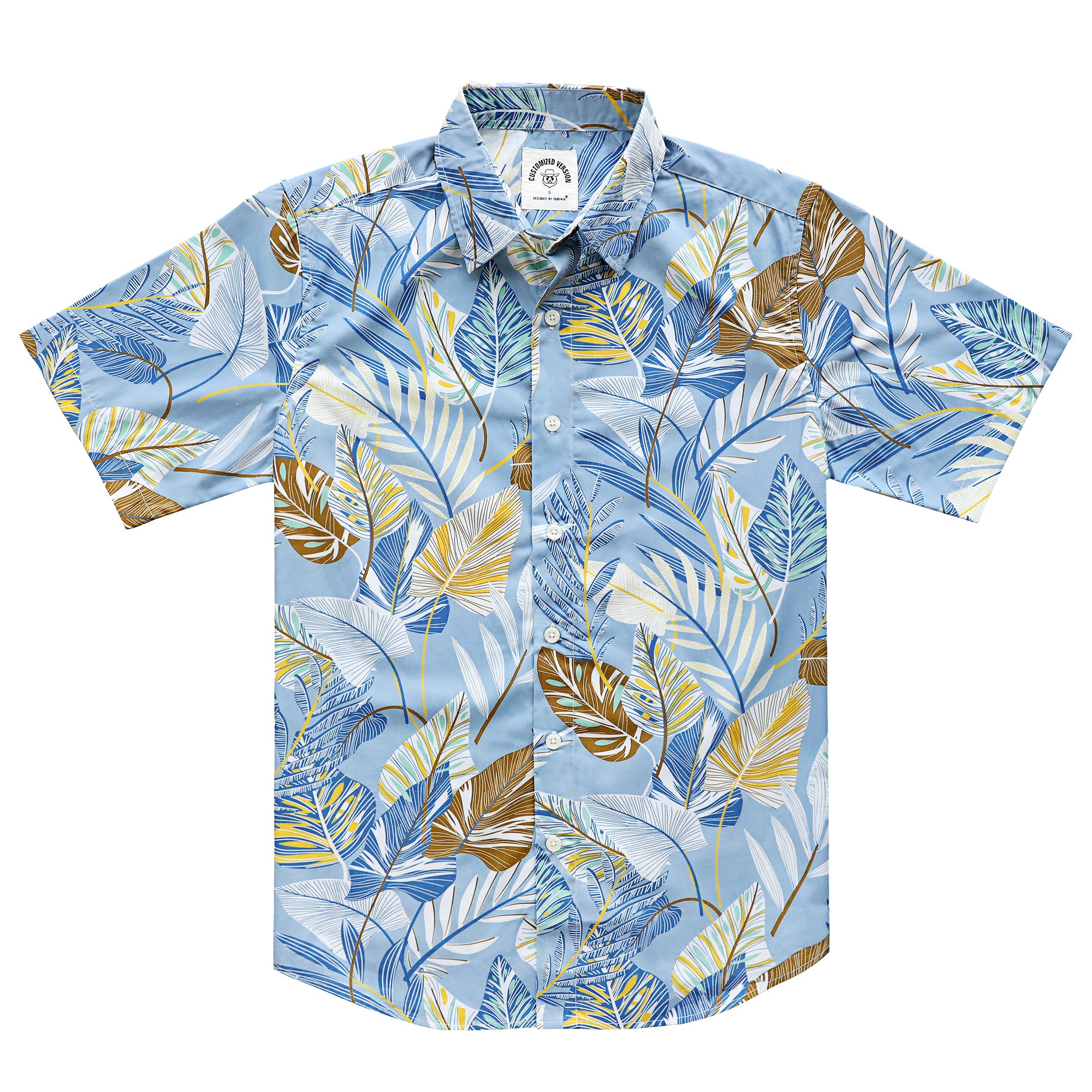 Chemise hawaïenne pour homme Aloha Tropical, manches courtes, boutonnée, imprimé plage, #2601 