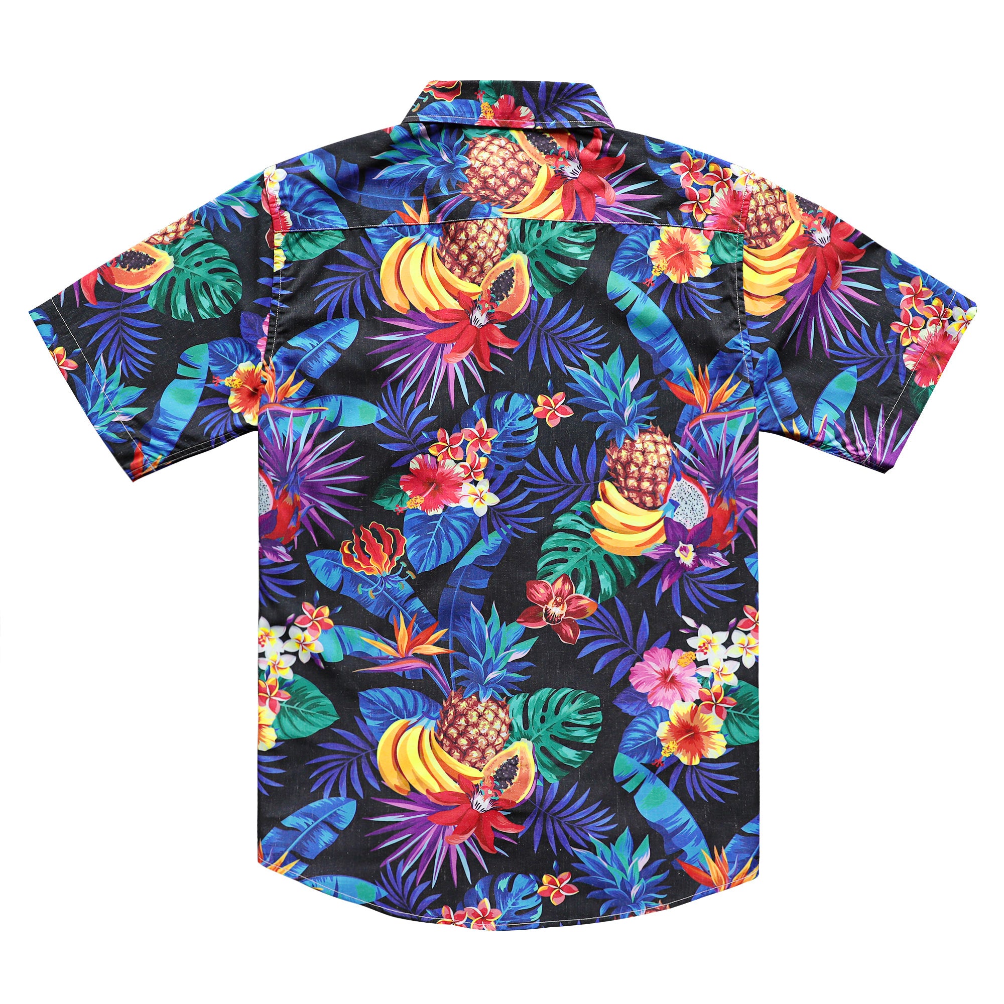Chemise hawaïenne pour homme Aloha Tropical, manches courtes, boutonnée, imprimé plage, #2606