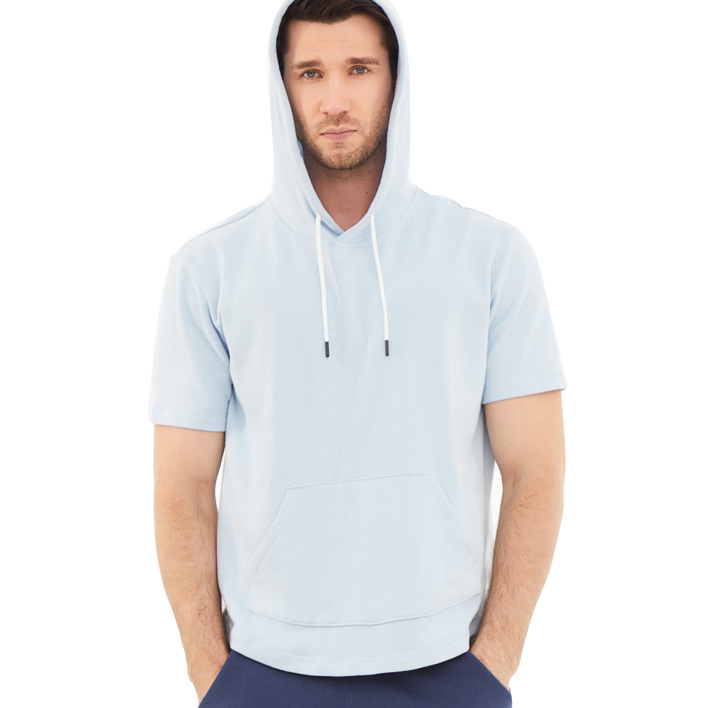 Herren Hoodies Kurzarm Kapuzenpullover #0607