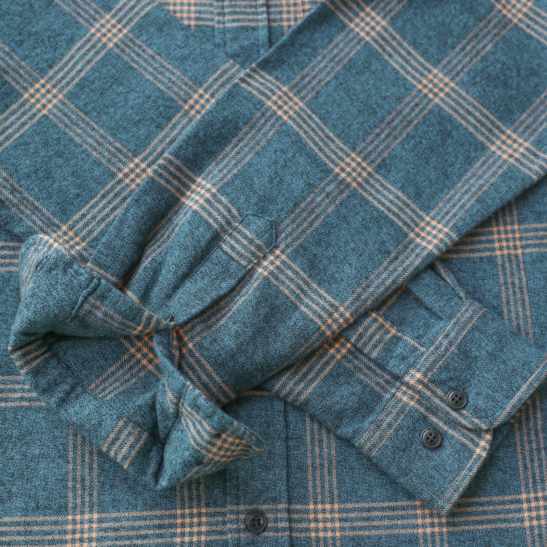Men's Plaid Flannel Long Sleeve Shirts #0339