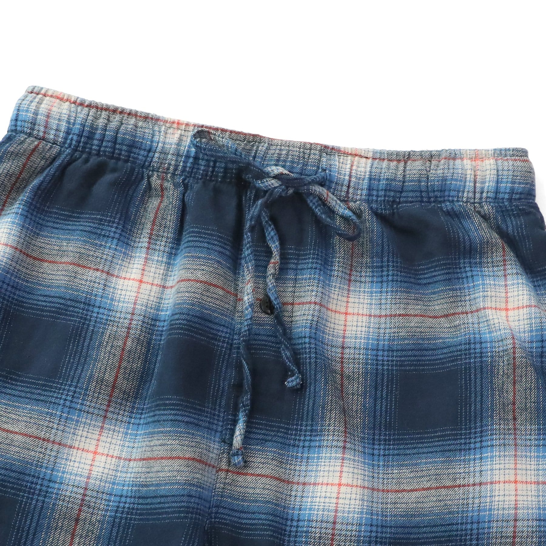Pyjama en flanelle de coton à carreaux, pantalon de nuit et de détente, bas de pyjama avec poches et braguette boutonnée #3010