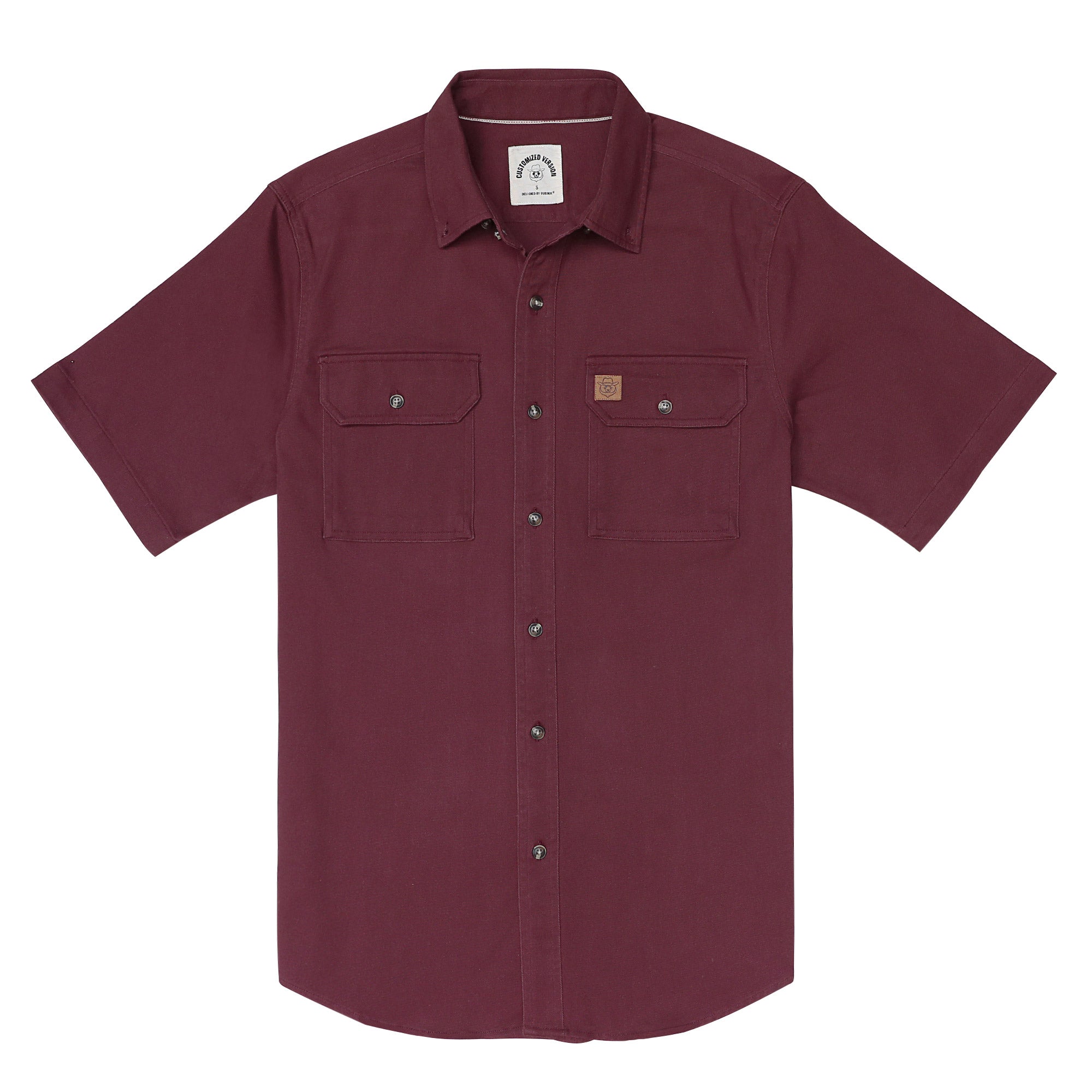 Chemise d'extérieur décontractée à manches courtes pour homme #1510