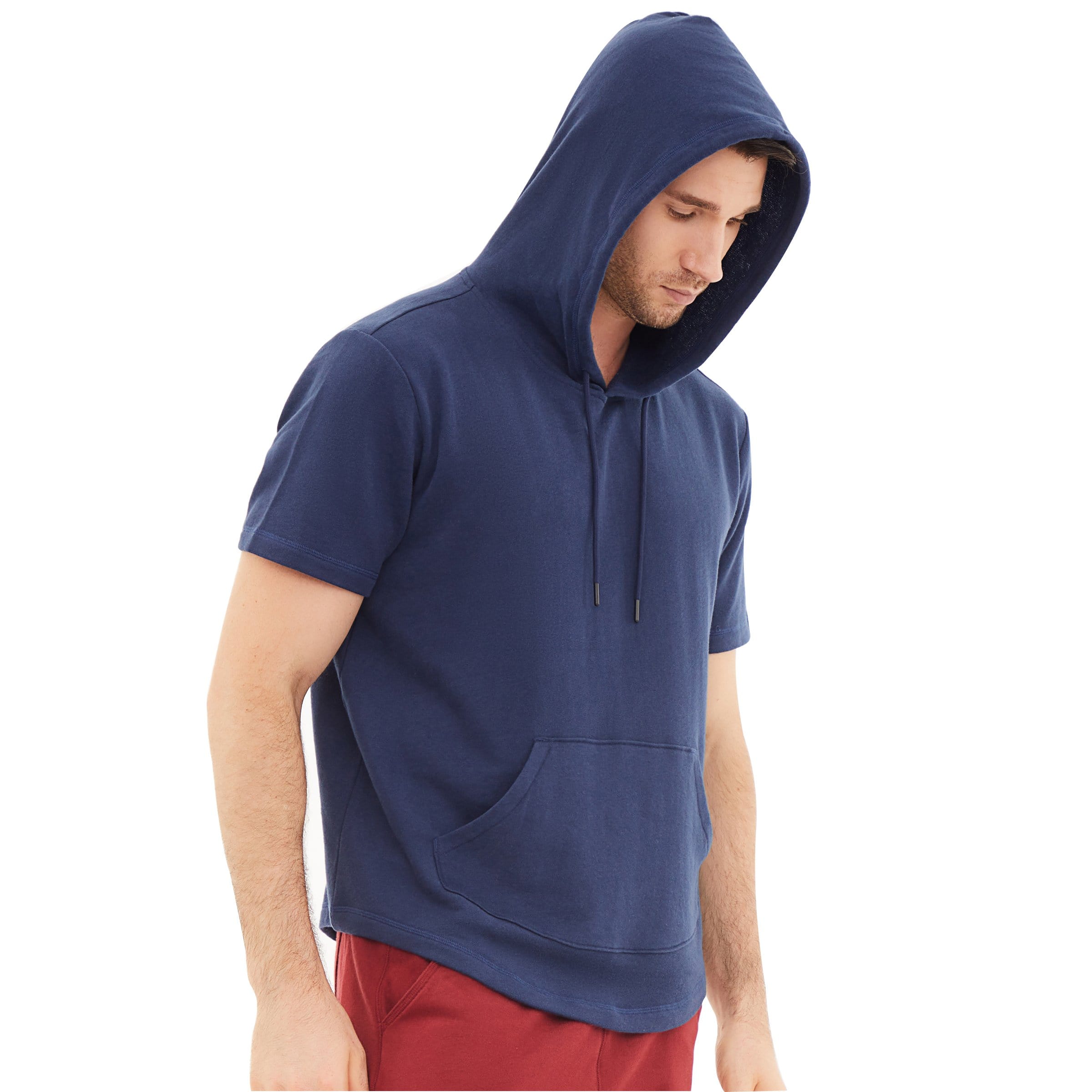 Herren Hoodies Kurzarm Kapuzenpullover #0602
