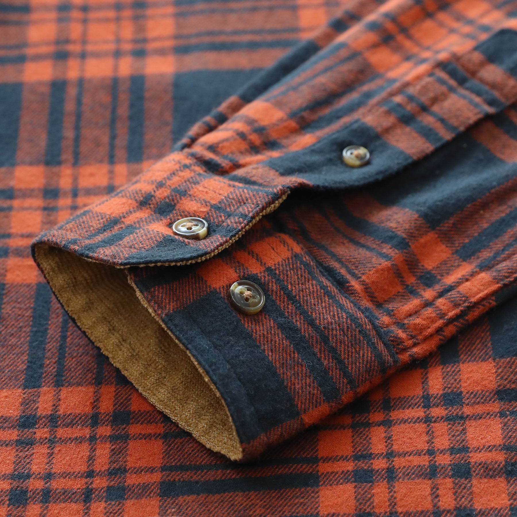 Mens Midweight Flannel Shirts Long Sleeve Casual Button Down Brushed 100% Cotton Shirt#1016