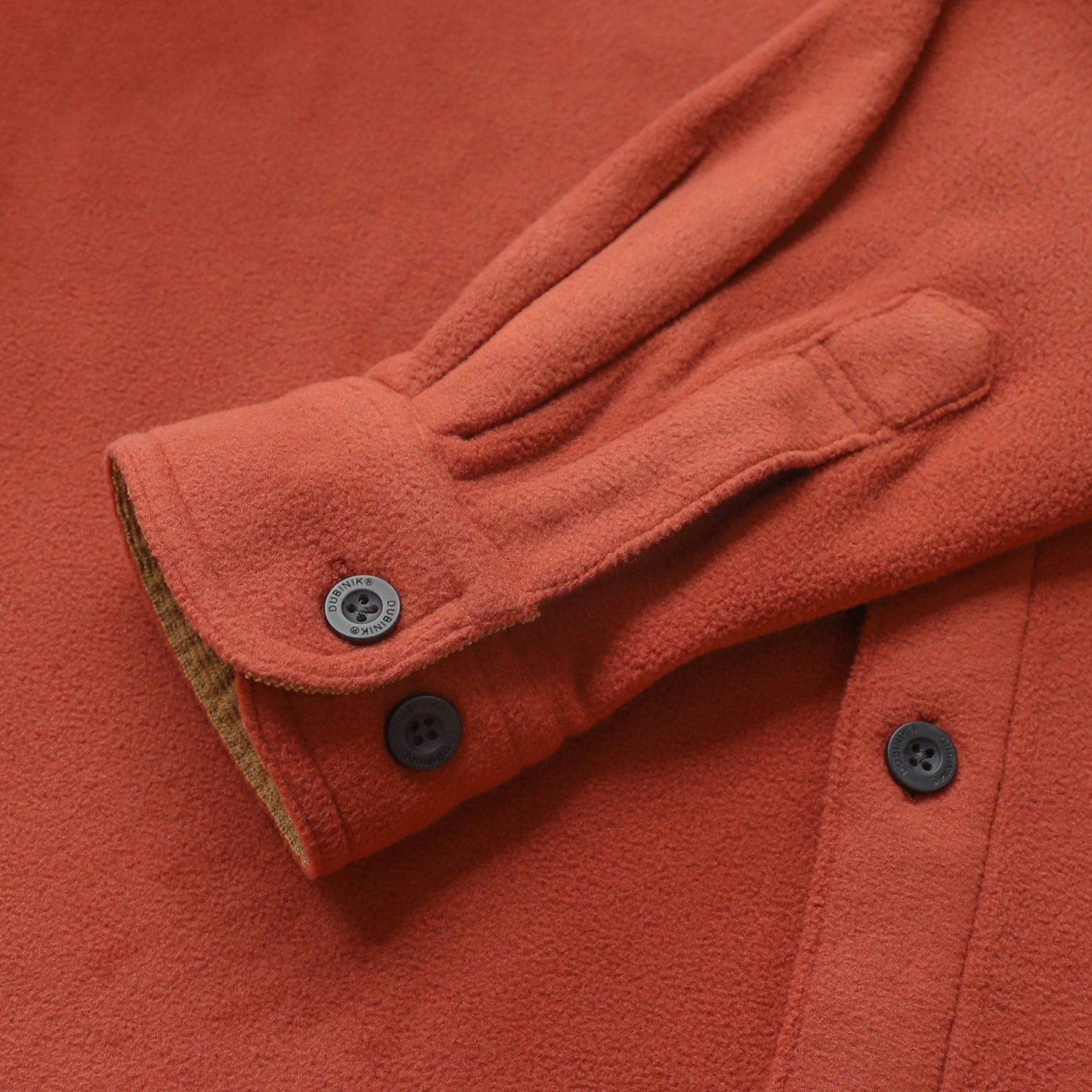 Mens Long Sleeve Fleece Shirt Casual Button Down Light-in-weight Shirt #0242
