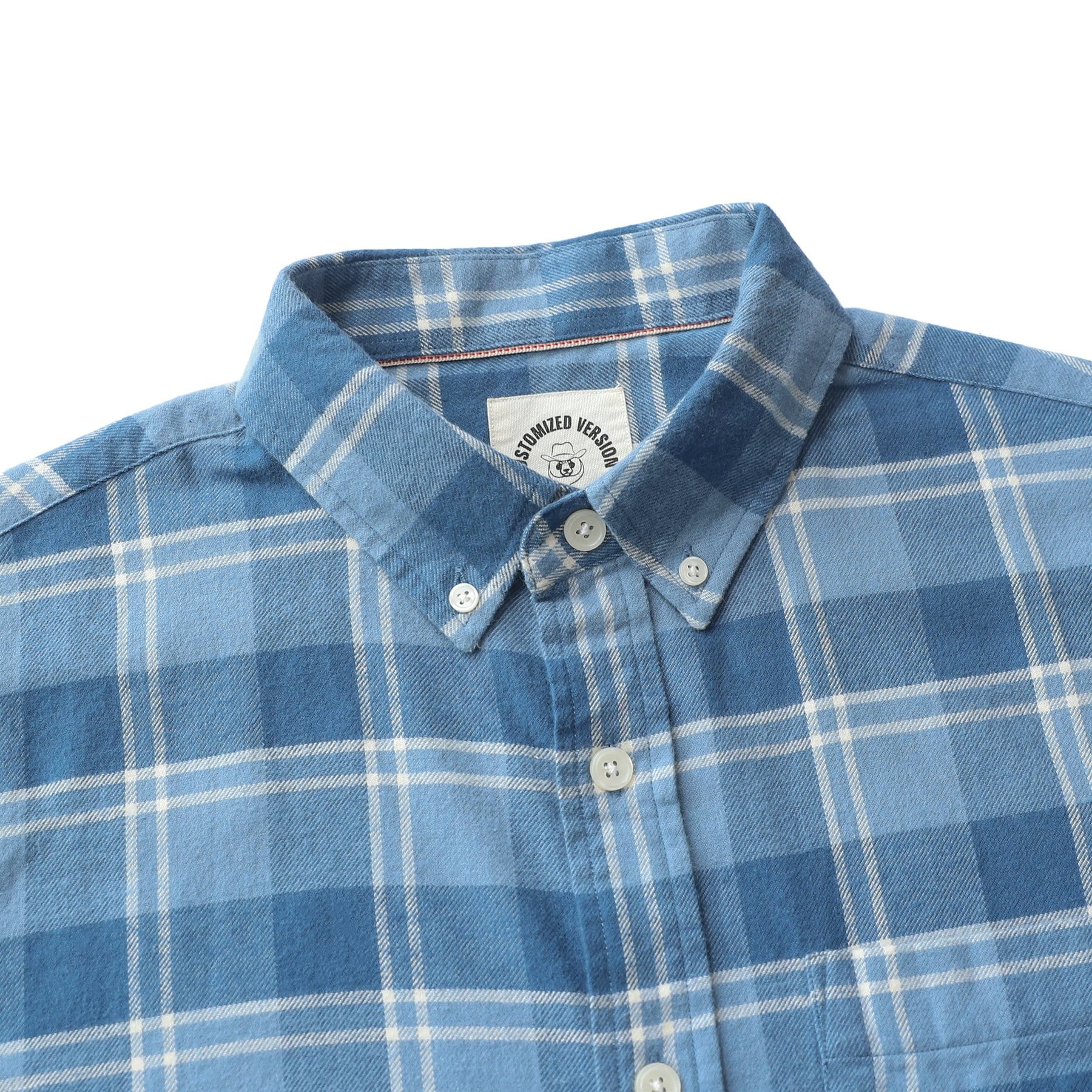 Men's Plaid Flannel Long Sleeve Shirts #0313