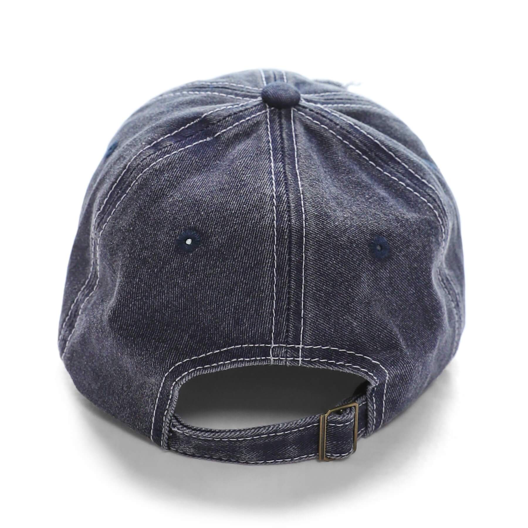 Casquette de baseball en denim et coton #2304 