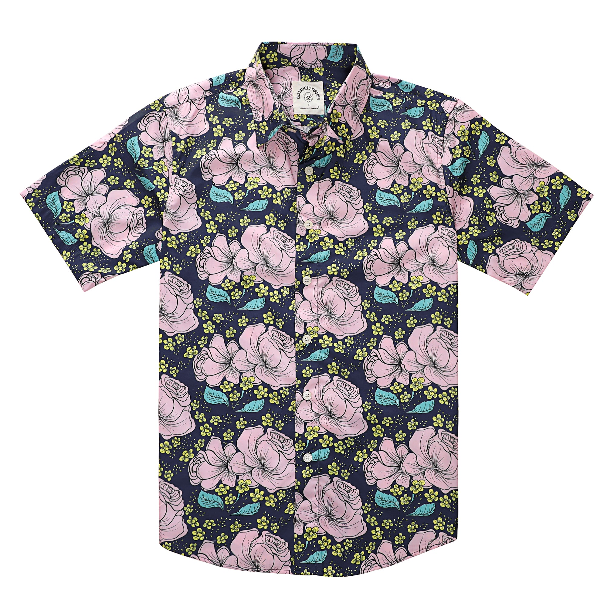Chemise hawaïenne pour homme Aloha Tropical, manches courtes, boutonnée, imprimé plage, #2613