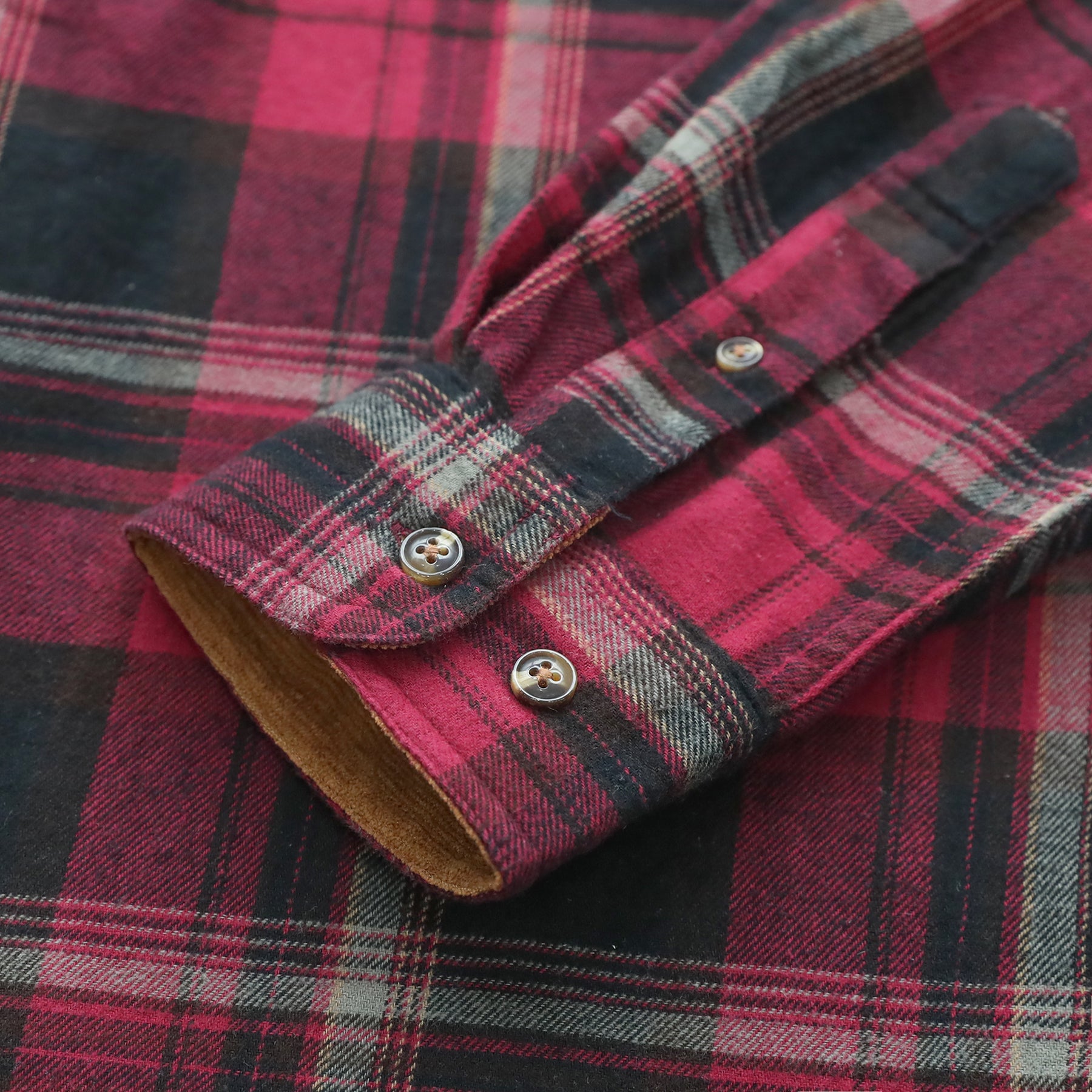 Mens Midweight Flannel Shirts Long Sleeve Casual Button Down Brushed 100% Cotton Shirt#1001
